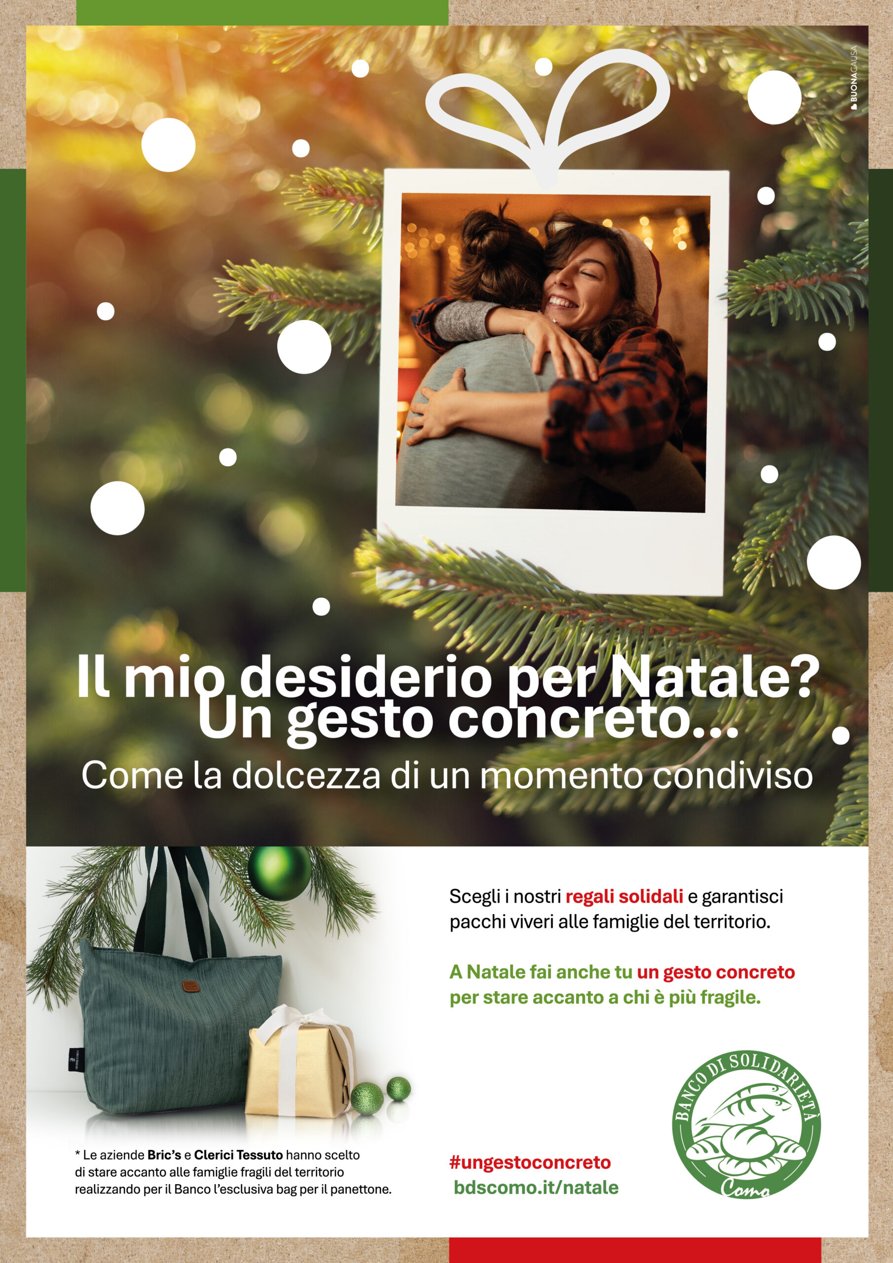 Campagna di Natale 2024 - Banco di solidarietà di Como